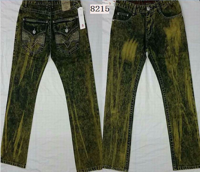 Rock Revival long jeans man 32-42-006